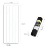 Melns nezāļu apkarošanas agrotīkls 90 g/m² 1,1 × 50 m MultiGarden