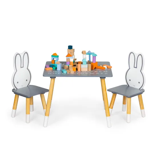 Bērnu mēbeļu komplekts: galds un 2 krēsli Bērnu mēbeles ECOTOYS