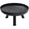 Large solid cast iron garden fire pit 60 cm, perfect for a bonfire