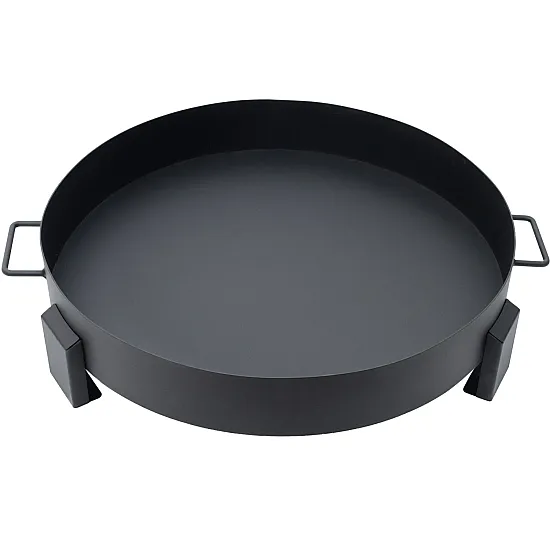 Liels čuguna dārza ugunskurs ar rokturiem, 60 cm