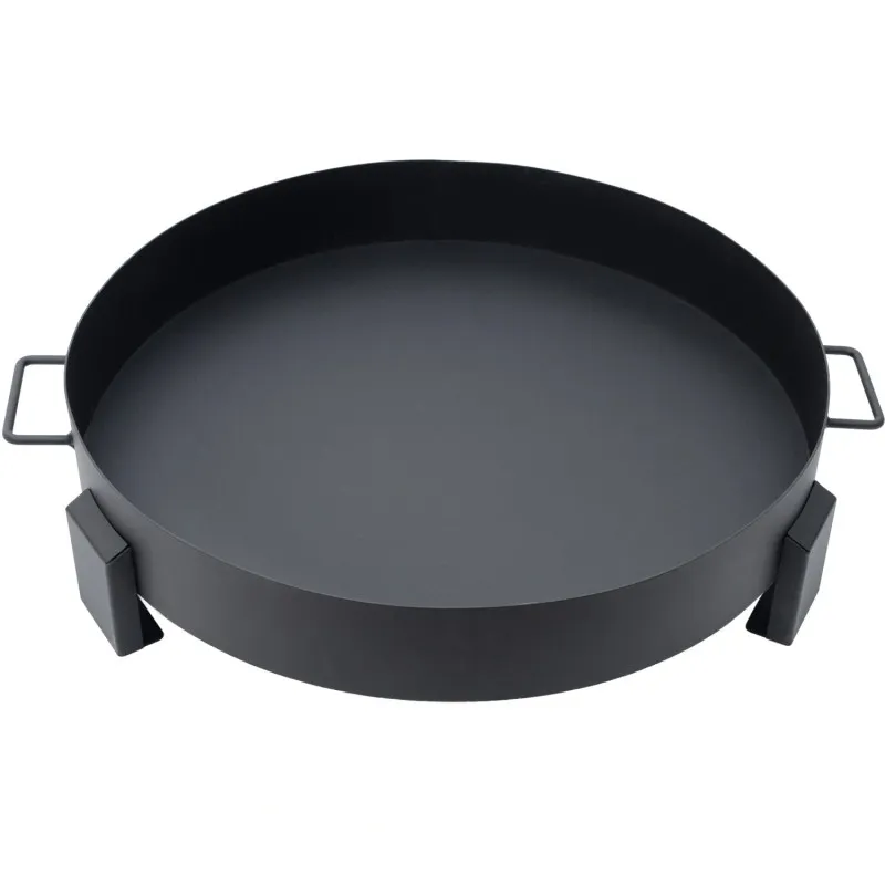 Liels čuguna dārza ugunskurs ar rokturiem, 60 cm