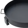 Liels čuguna dārza ugunskurs ar rokturiem, 60 cm