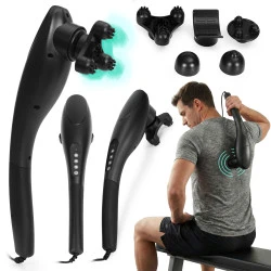 Rokas vibrācijas masieris ar 5 uzgaļiem, 20 W