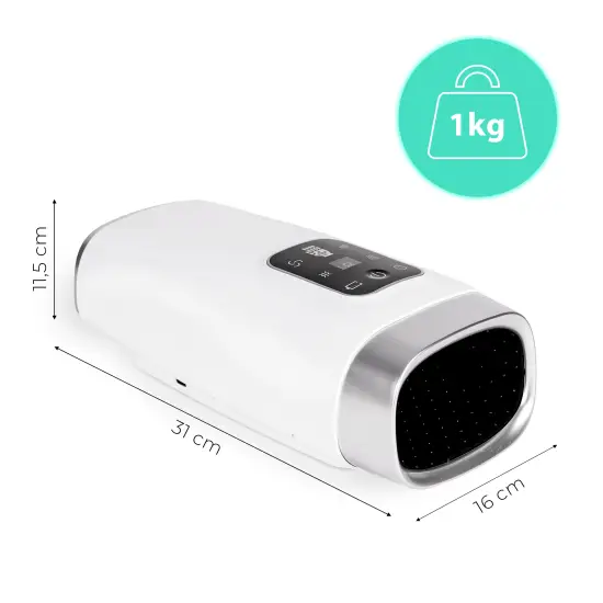 Bevadu roku masāžieris ar kompresijas funkciju, 8 W, KADEN