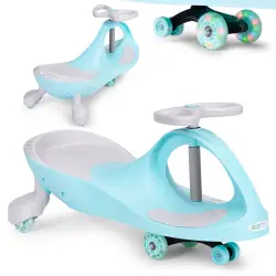 Wiggle zils auto ar LED riteņiem