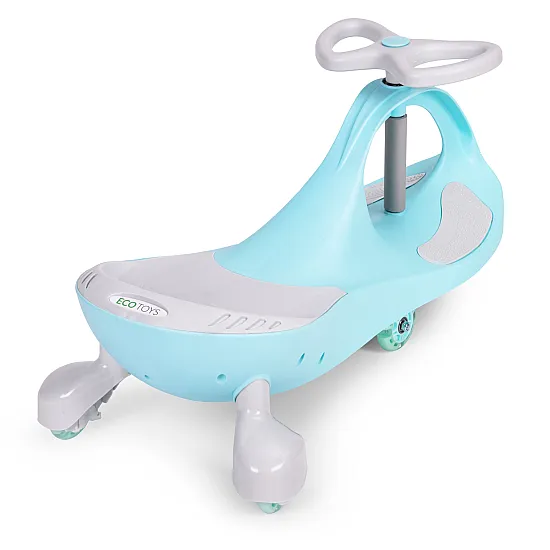 Wiggle zils auto ar LED riteņiem