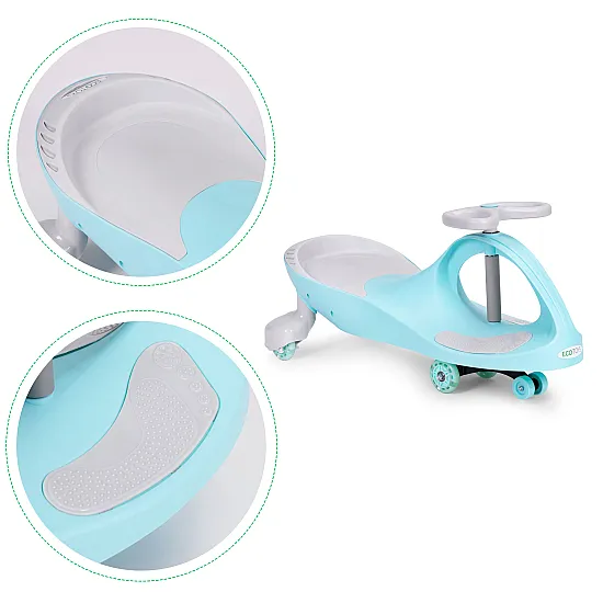 Wiggle zils auto ar LED riteņiem