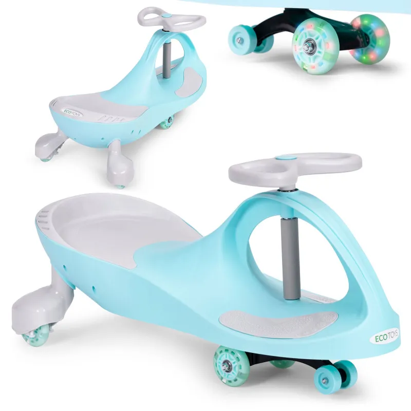 Wiggle zils auto ar LED riteņiem