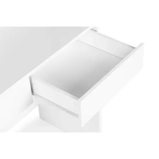 Tualetes galdiņš ar spoguli un LED apgaismojumu ModernHome