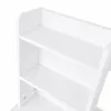 Kosmētikas galdiņš ar apaļu spoguli un LED apgaismojumu „ModernHome“