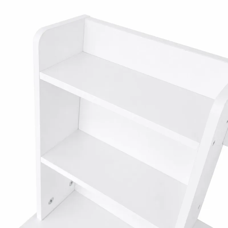 Kosmētikas galdiņš ar apaļu spoguli un LED apgaismojumu „ModernHome“