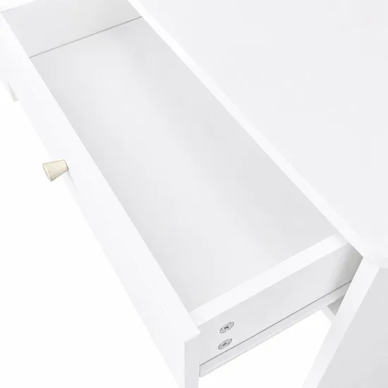 Kosmētikas galdiņš ar apaļu spoguli un LED apgaismojumu „ModernHome“