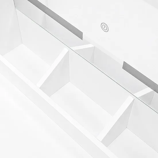 Kosmētikas galdiņš ar spoguli un LED apgaismojumu „ModernHome“