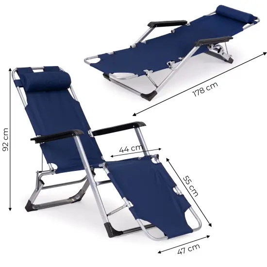 Zils saliekamais dārza galds 2-in-1 MultiGarden