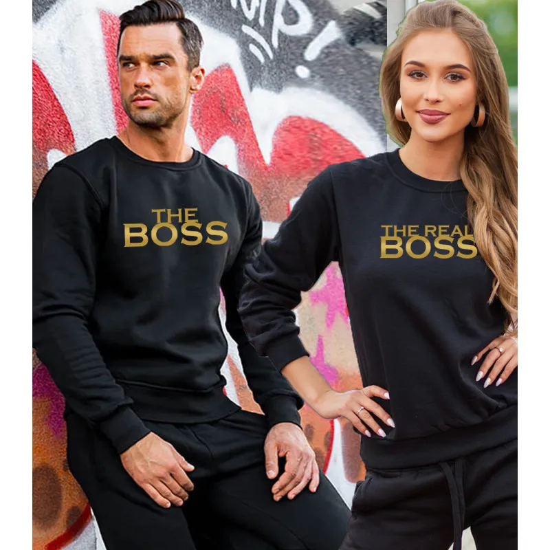 Melns džemperis RealBoss 2001-xw01