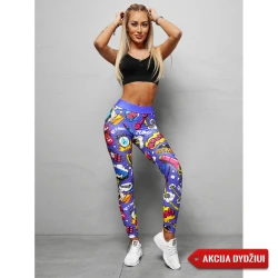 Krāsaini sieviešu legingi Mody