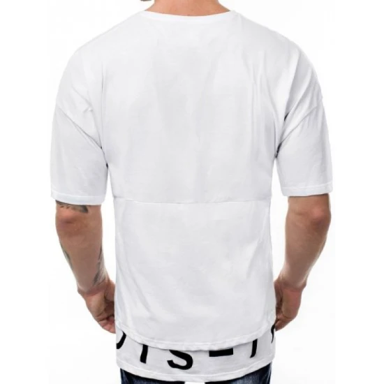 Veicināšana: balts vīriešu T-krekls Tatoo B/8151