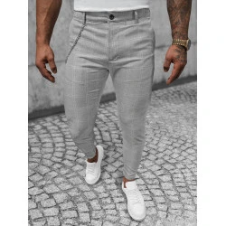 Vīriešu pelēkas bikses Metir