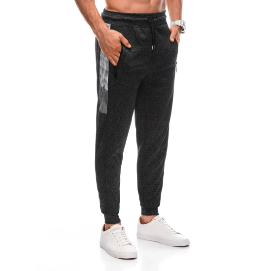 Ikdienas bikses tumši pelēkas Guter P1393