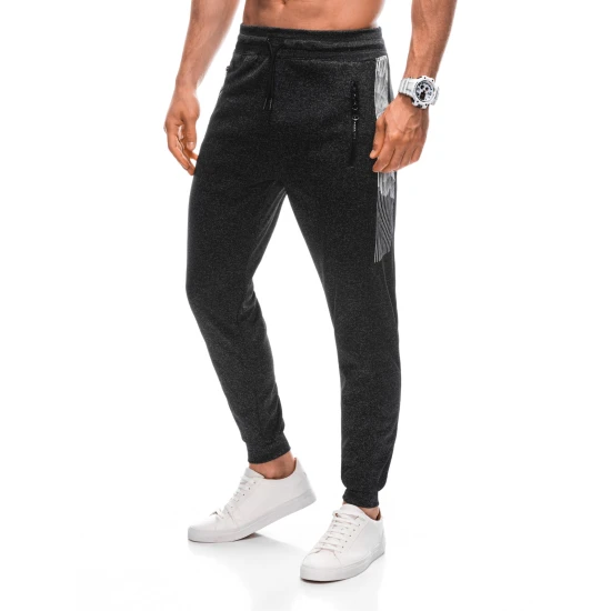 Ikdienas bikses tumši pelēkas Guter P1393