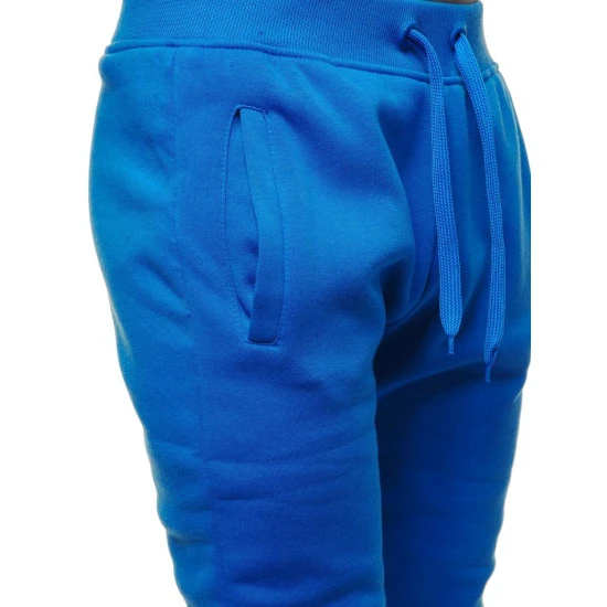 Vīriešu gaiši zilas ikdienas bikses Sergo Gadījuma bikses