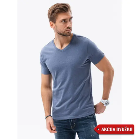 Akcija: vīriešu zils Kemol T-krekls S1369