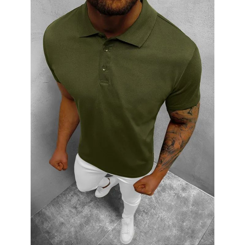 Vīriešu haki krāsas polo krekls Casual JS/8T80/29