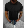 Vīriešu melns polo krekls Casual POLO T-krekls