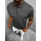 Vīriešu tumši pelēks polo krekls Casual JS/8T80/5