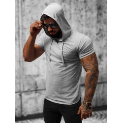 Pelēks vīriešu T-krekls Remer