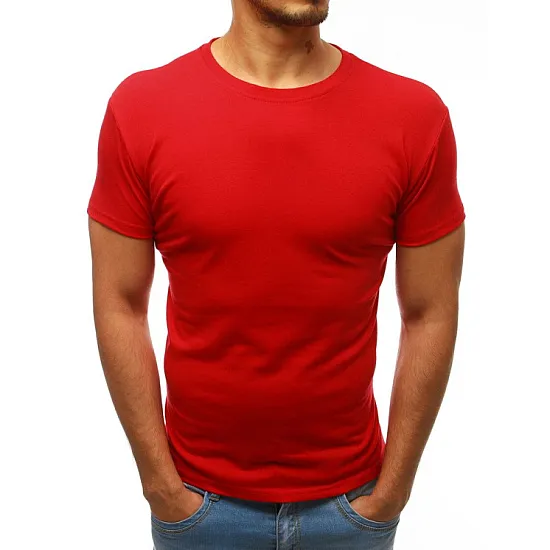 Red mens T-shirt Lika JS/712005