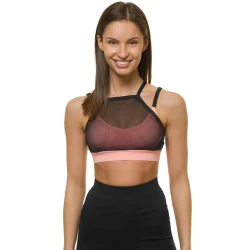 Melns/rozā sporta krūšturis dian