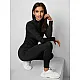 Sieviešu melns džemperis Sater JS/HH020/1
