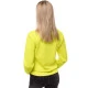 Dzeltens sieviešu džemperis ar kapuci No drama Lama JS/W01 Premium