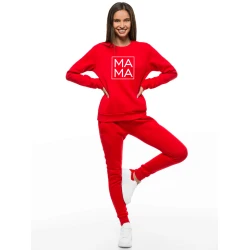 Sieviešu sarkans džemperis MAMA