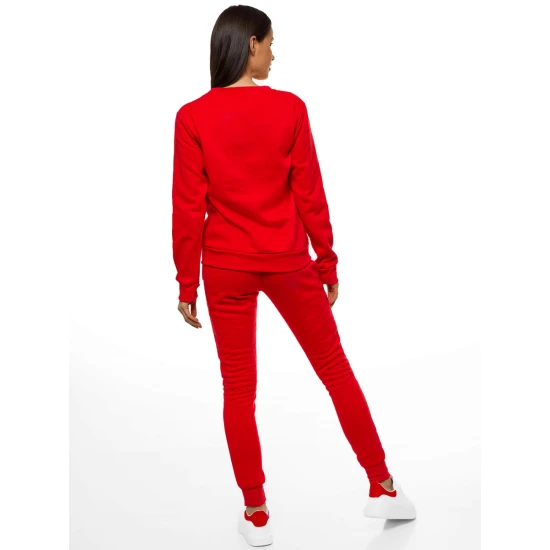 Sieviešu sarkans džemperis MAMA JS/W01