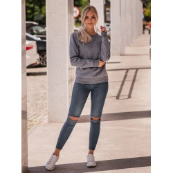 Sieviešu tumši pelēks džemperis Kober