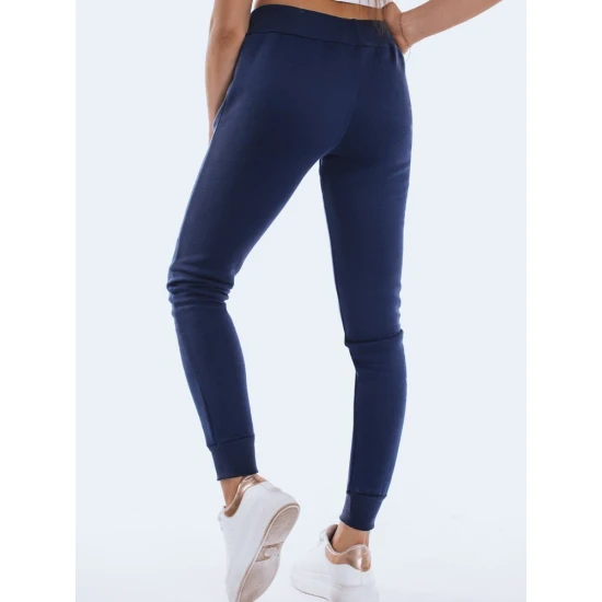 Sieviešu tumši zilas ikdienas bikses Flor JS/CK01