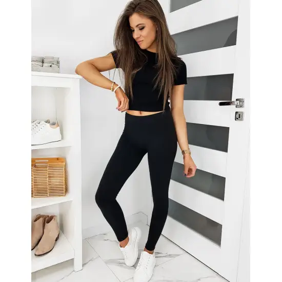 Sieviešu melni legingi Sandra UY0386