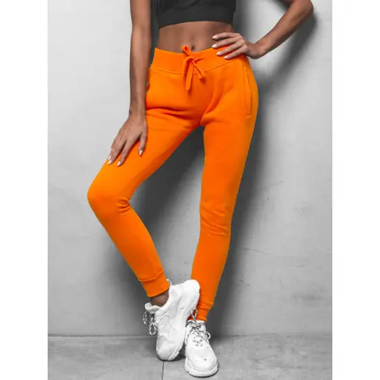 Sieviešu oranžās ikdienas bikses Flor JS/CK01