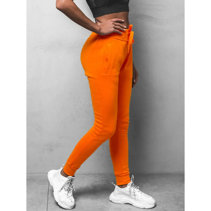 Sieviešu oranžās ikdienas bikses Flor JS/CK01
