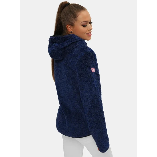 Sieviešu plānā tumši zilā pufja jaka Amor Jakas