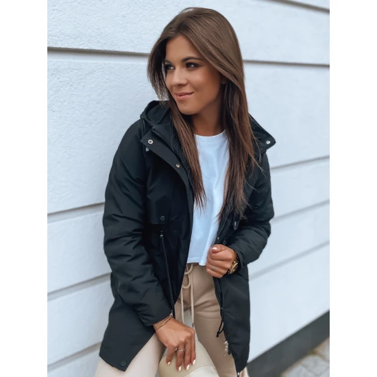 Sieviešu melna jaka Golir