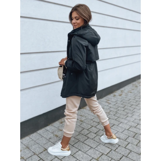 Sieviešu melna jaka Golir