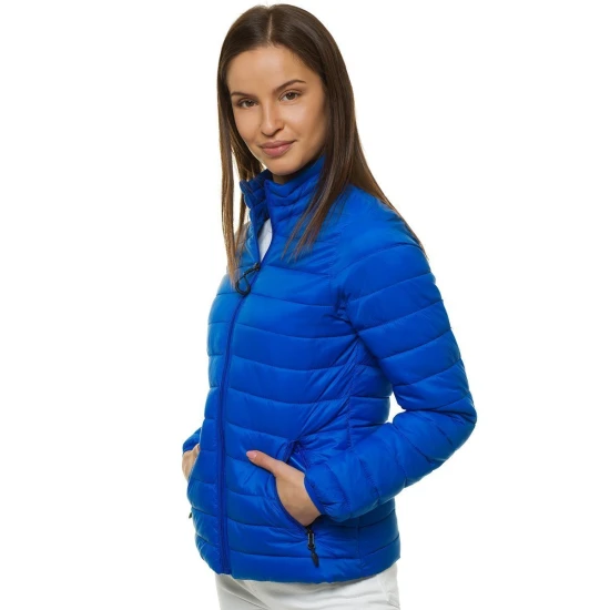 Sieviešu pavasara jaka Doli gaiši zilā krāsā Sieviešu jakas