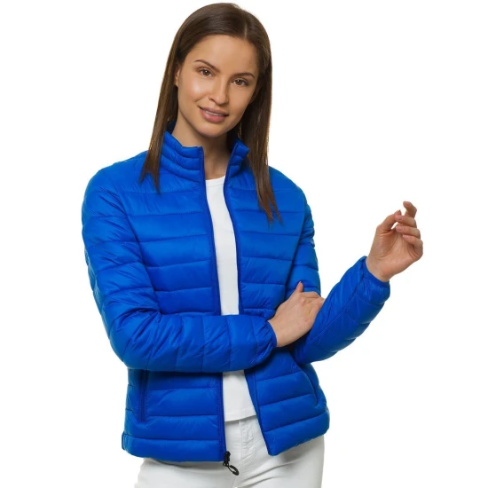 Sieviešu pavasara jaka Doli gaiši zilā krāsā Sieviešu jakas