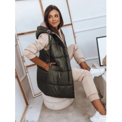 Sieviešu zaļa veste Rosi