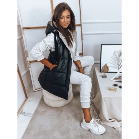 Sieviešu melni pelēka veste Rosi TY2869