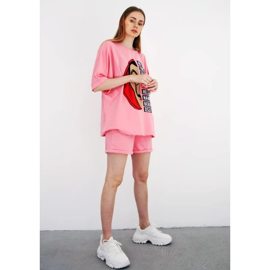 Rozā dāmu komplekts Vendetta PK1121 Premium