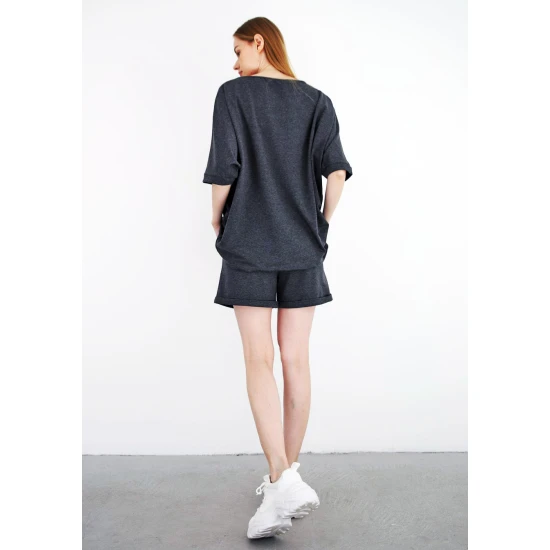 Tumši pelēks dāmu komplekts Vendetta PK1121 Premium